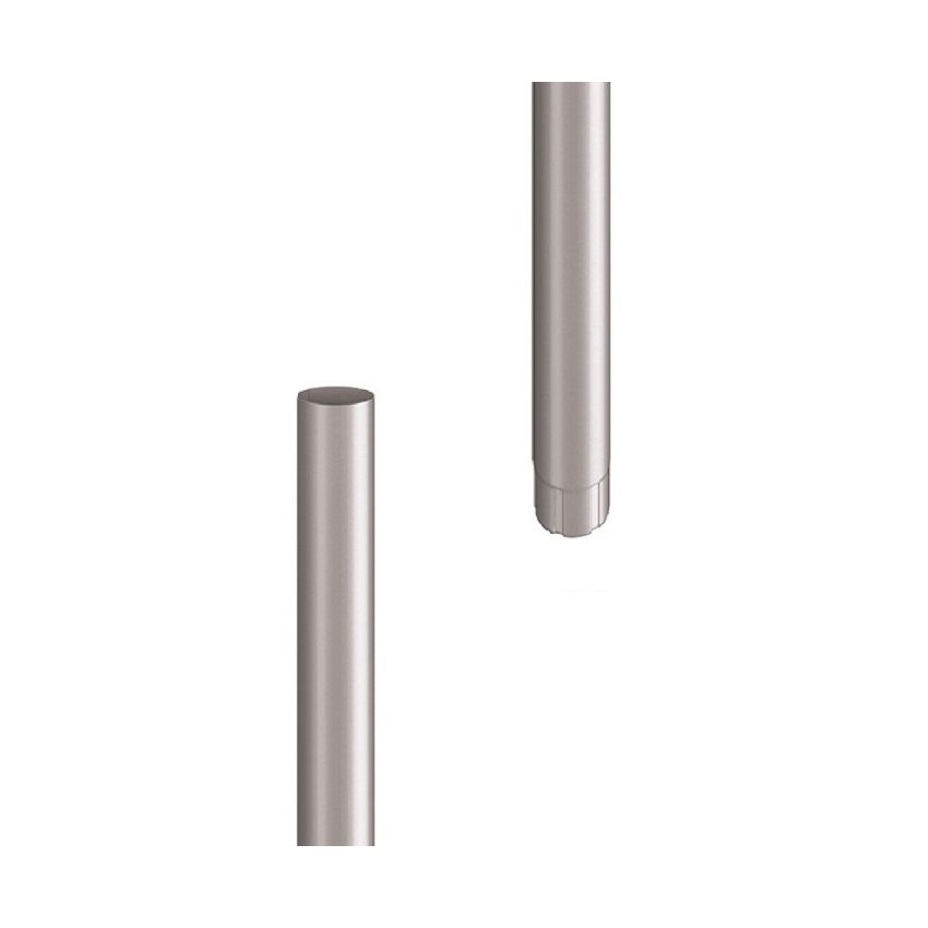 Lindab Circular Steel Downpipe x 3m (SROR)