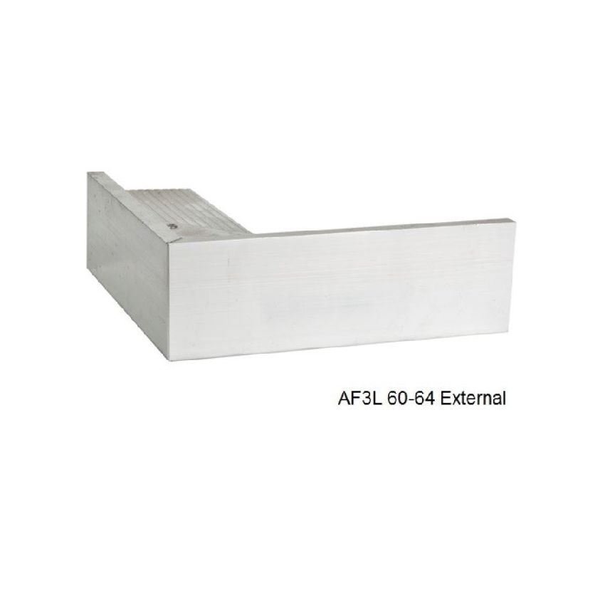 Aluminium Trim AF Profile External Corner