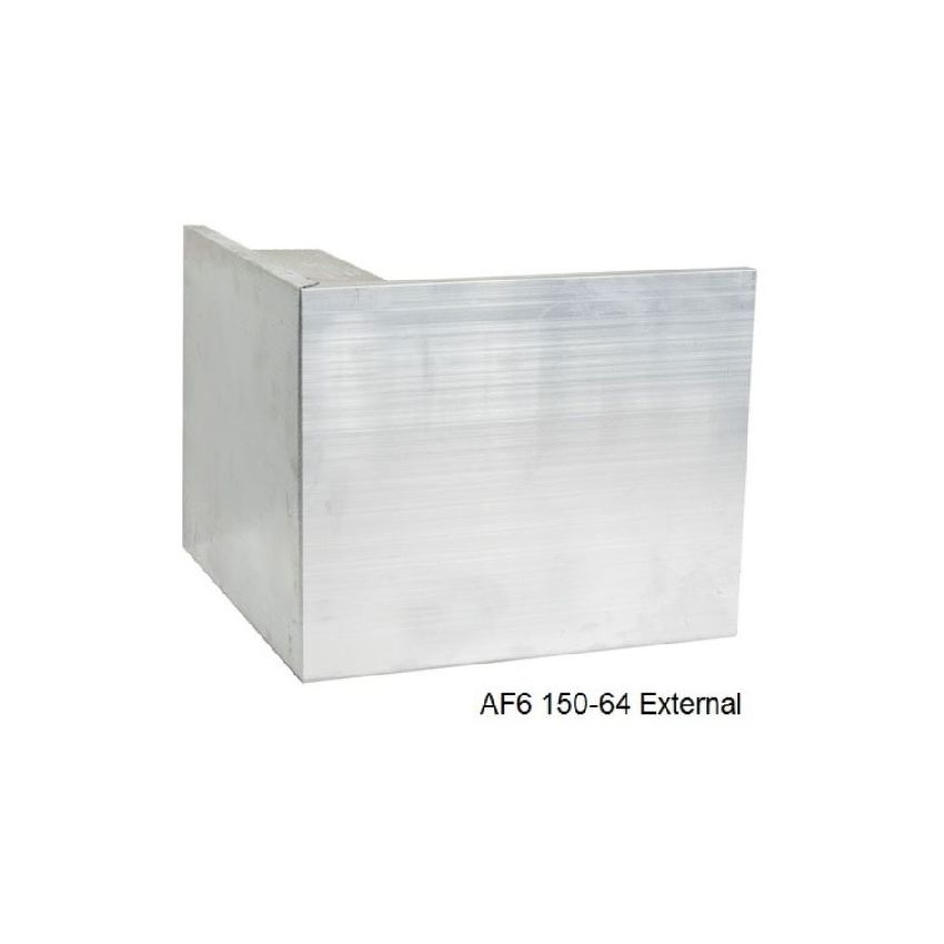 Aluminium Trim AF Profile External Corner