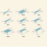 Aluminium Trim AF Profile 35mm - 150mm Wide x 3m Length