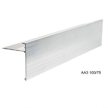 Aluminium Trim AA Profile 50mm - 100mm Wide x 3m Length