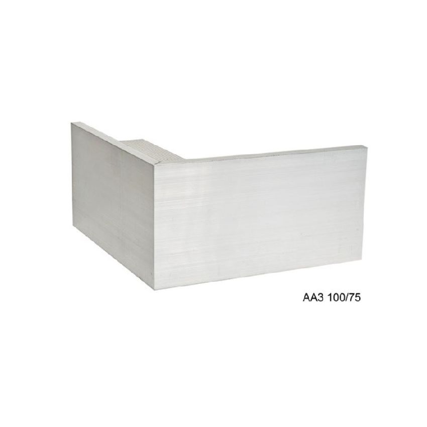 Aluminium Trim AA Profile External Corner