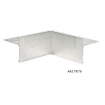 Aluminium Trim AA Profile Internal Corner