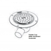 Harmer Aluminium Horizontal Shower Drain in White For Flexi Sheet Floors