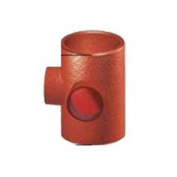 Pam Building Ensign Cast Iron 50mm double BSPT 90deg Boss Pipe EF092T