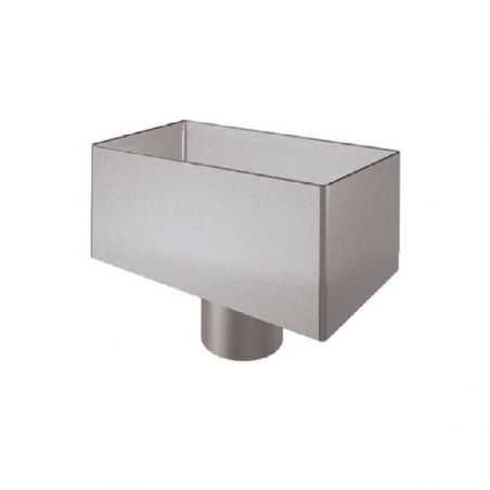 Lindab Steel Small Rectangular Hopper (VATKR) Lindab Steel Small Rectangular Hopper (VATKR)
