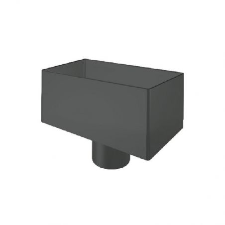 Lindab Steel Small Rectangular Hopper (VATKR) Lindab Steel Small Rectangular Hopper (VATKR)
