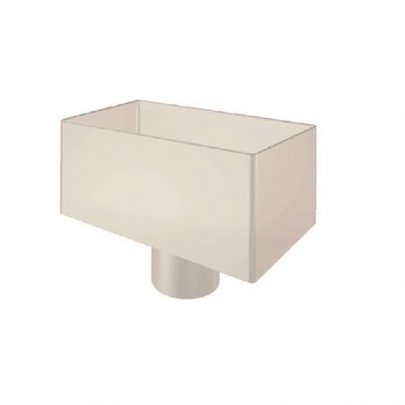 Lindab Steel Small Rectangular Hopper (VATKR) Lindab Steel Small Rectangular Hopper (VATKR)