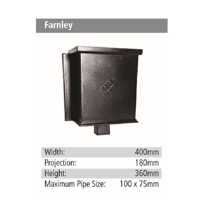 Farnley Rainwater GRP Hopper Head