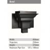 Bond Rainwater GRP Hopper Head