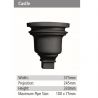 Castle Rainwater GRP Hopper Head