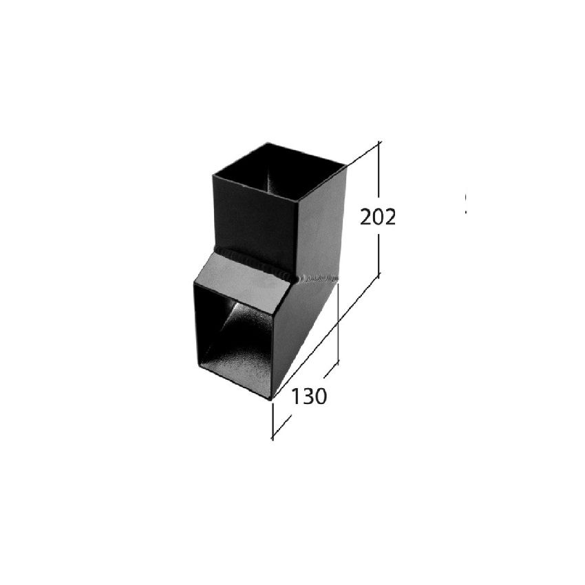 Alutec Flushfit Square & Rectangular Aluminium Shoe