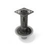 Alutec Elite Aluminium Balcony Outlet with Terrace Grate Assembly (ABO1TG)