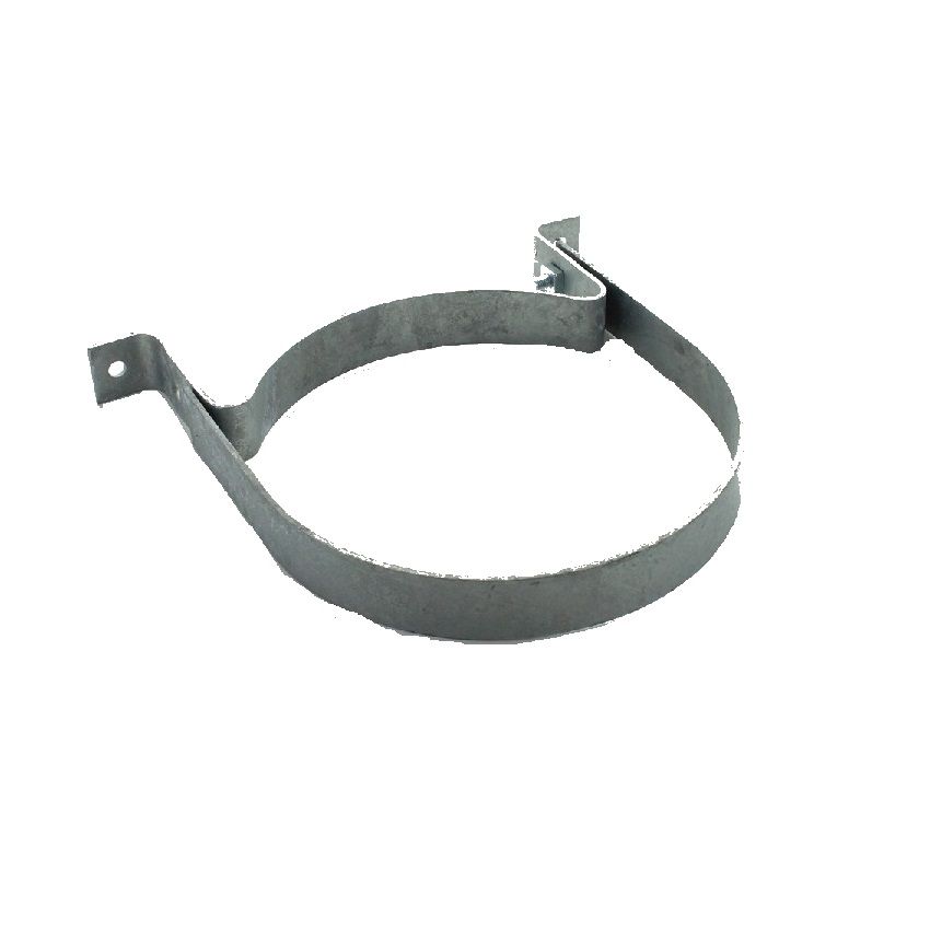Hunter Galvanised Circular Downpipe Bracket 110mm & 160mm