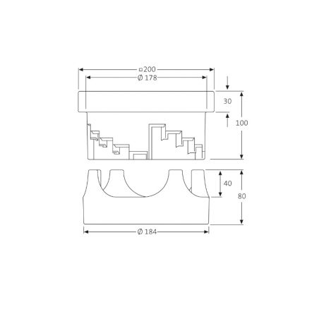 Sita Multi Grating Frame