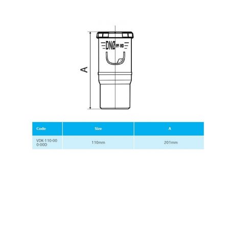 Marley dBlue Short Pipe...