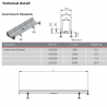 ACO DeckLine 125 Shallow...