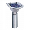 Harmer Roof Aluminium Mini Balcony Outlet With Extended *FJ* Circular CP25 Spigot