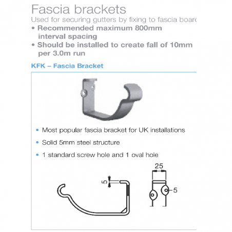 Lindab Steel Half Round...