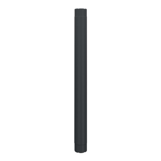 Lindab Steel Rwp Lindab Circular Steel Intermediate Downpipe x 1m Matte Finish