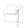 GRP Check Trim Mitred Corner