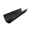Aluminium Deep Flow 125x100mm Snap Fit Gutter Length (C/W Union)