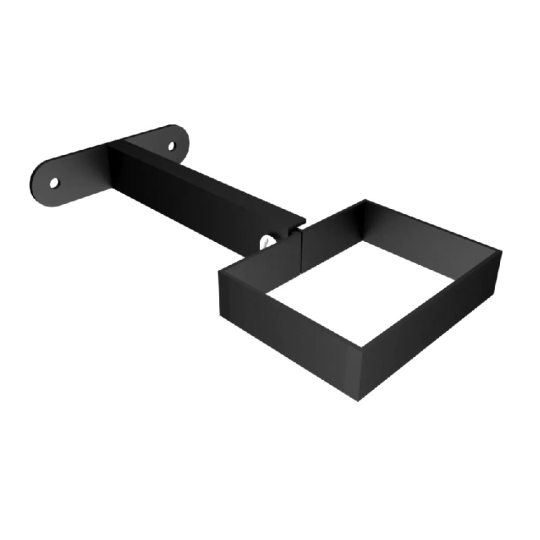 Aluminium Rectangular Adjustable Stand-off Pipe Clip (30mm - 200mm ...