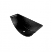 Cast Aluminium Beaded Half Round External Stop End