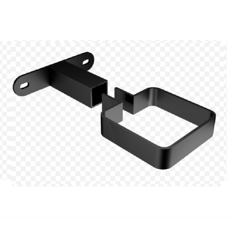 Aluminium Flush Joint Rectangular Adjustable Standoff Pipe Clip (30mm