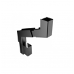 Aluminium Security Square 112 Degree 2 Part Adjustable Swan Neck