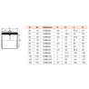 HTA C-PVC Hot & Cold Water Cap HTA C-PVC Hot & Cold Water Cap