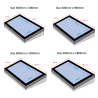 Flat Fixed Rooflight Triple...
