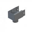 Aluminium Box Joggle L/H Stopend Outlet Round Pipe