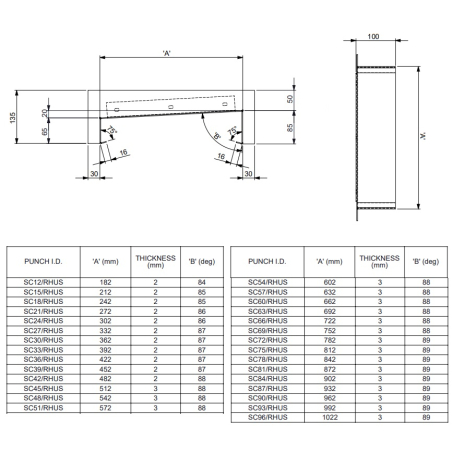 Skyline Aluminium Sloping...