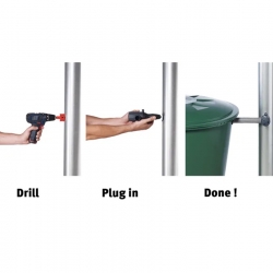 Universal Rainwater Diverter for Square Downpipes