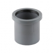 Brett Martin 82.4mm Push-Fit Soil uPVC Single Socket Coupler
