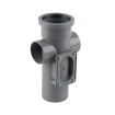 Brett Martin 82.4mm Push-Fit Soil uPVC Single Socket Access Pipe