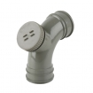 Brett Martin 82.4mm Push-Fit Soil uPVC Double Socket Access Bend