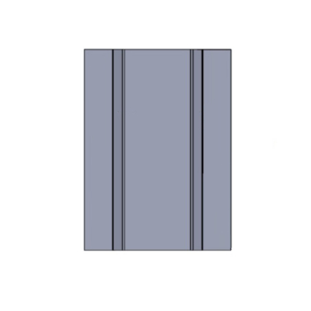 Galvanised Solid Steel Top...