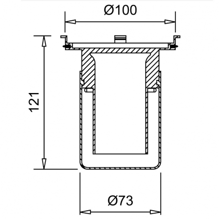 Frost Removable Bottle Trap...