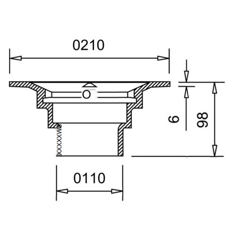 Frost Cast Iron Small Sump...