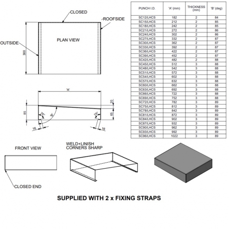 Skyline Aluminium Sloping...