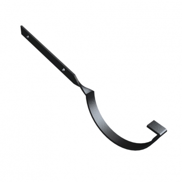 GC Beaded Half Round Galvanised Side fix Rafter Bracket