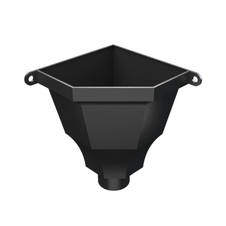 GC Cast Iron Corner Hopper