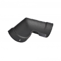 PAM UK Classical Half Round Cast Iron Angle Double Socket 90 Degree