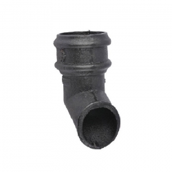 PAM UK Classical Round Cast Iron Downpipe Shoe Plain