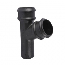 PAM UK Classical Round cast Iron Downpipe Branch 112.5 degrees