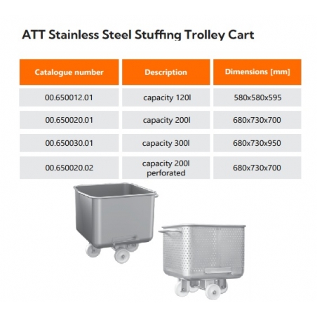 ATT Stainless Steel Trolley...