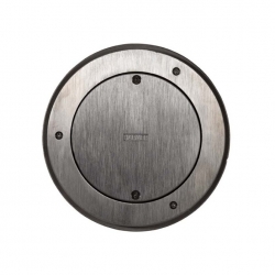 Harmer 200mm Ø Circular Grate/Bezel With Solid Plate Grate For Vinyl BSP Connection