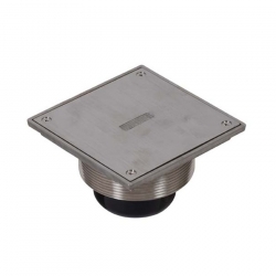 Harmer 150mm x 150mm Square Solid Plate Grate/Bezel BSP Connection